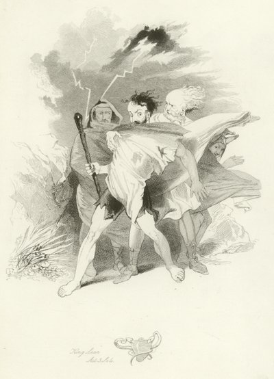 Rey Lear de Joseph Kenny Meadows